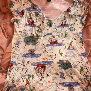 Disney Peter Pan Neverland top
